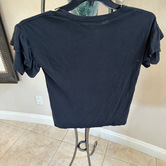 Freshman 1996 girls ruffled short sleeve tee - Picture 2 of 7